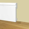 88ml bancale di Battiscopa Zoccolino BIANCO mod. OLANDESE 145x18x2000mm in POLIMERI - Polistrutturato - Eternal Parquet