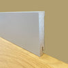 96ml di BATTISCOPA ZOCCOLINO SQUADRATO in FIBRA DI LEGNO COMPATTA 80X15 ARGENTO - Eternal Parquet
