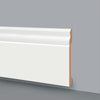 Battiscopa DUCALE in POLIMERI EqualWood HI-TEC 120x15x2000mm - BIANCO - Eternal Parquet