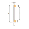 Battiscopa SQUADRATO BIANCO Passacavo 100x13x2000mm in POLIMERI - Polistrutturato