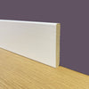 BATTISCOPA Zoccolatura Squadrato laccato bianco in legno MASSELLO 70X10 (prezzo al ML) - Eternal Parquet