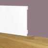Battiscopa Zoccolino BIANCO Squadrato passacavo 100x15x2000mm in POLIMERI - Polistrutturato - Eternal Parquet
