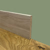 ***MEGA STOCK al metro*** BATTISCOPA ALTO QUADRO in Fibra di legno 120x15 Frassino Crema - Eternal Parquet