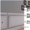 pacco da 2mq di Boiserie in Duropolimero Polistrutturato Mod.Seattle L200xH100 - Eternal Parquet