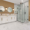 Asta intera 12x160x2800 di Rivestimento Parete Boiserie Pannelli MILLERIGHE in Polimero rovere o bianco - Eternal Parquet