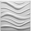10/20mq di Pannelli in XPS (polistirene compatto) 3D a soffitto o Parete 50x50x2cm Bianchi 4 modelli