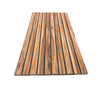 CAPPOTTO esterno - interno  isolante in STYROFOAM 3D da 2cm con sabbiatura e malta MILLERIGHE ROVERE SCURO - Eternal Parquet
