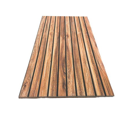 CAPPOTTO esterno - interno  isolante in STYROFOAM 3D da 2cm con sabbiatura e malta MILLERIGHE ROVERE SCURO - Eternal Parquet