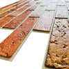 Pannelli 3D Rivestimento a parete in PVC effetto pietra, cementine, Maioliche, legno Realistici e isolanti. Eternal Parquet