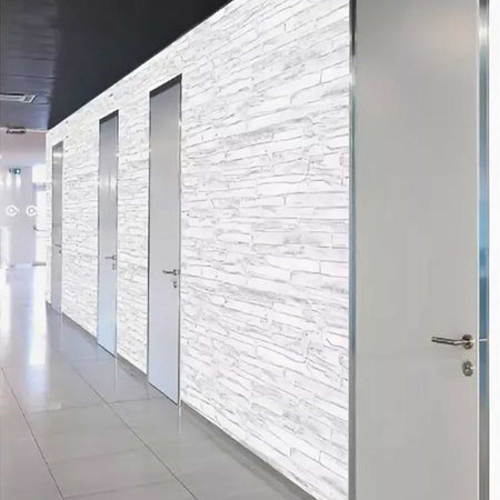 Pannelli 3D Rivestimento a parete in PVC effetto pietra, cementine, Maioliche, legno Realistici e isolanti. Eternal Parquet