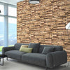 Pannelli 3D Rivestimento a parete in PVC effetto pietra, cementine, Maioliche, legno Realistici e isolanti. Eternal Parquet