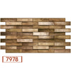 Pannelli 3D Rivestimento a parete in PVC effetto pietra, mosaico, legno Realistici e isolanti. - Eternal Parquet