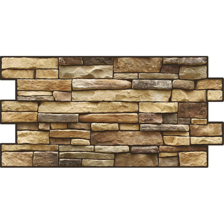 Pannelli 3D Rivestimento a parete in PVC effetto pietra, mosaico, legno Realistici e isolanti. - Eternal Parquet