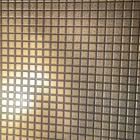 MAXI Pannelli 3D HI-RES Rivestimento a parete in PVC - MOSAICO ORO- Realistici e isolanti. - Eternal Parquet