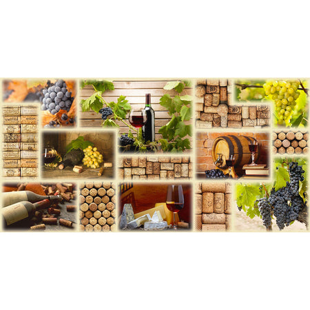 Pannelli 3D Rivestimento a parete in PVC effetto CANTINA DEI VINI Realistici e isolanti. - Eternal Parquet