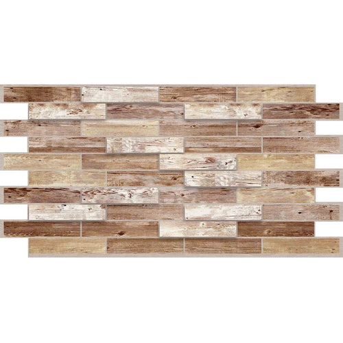 Pannelli 3D Rivestimento a parete in PVC effetto LEGNO Realistici e isolanti. - Eternal Parquet
