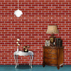 Rotolo 45cm x 15mt di pellicola adesiva effetto Mattoni lisci per mura, mobili, superfici - Eternal Parquet