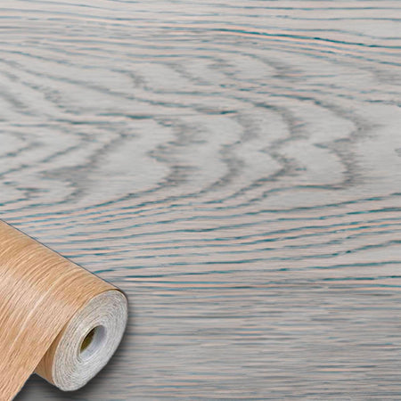 Rotolo 45cm x 2mt di pellicola adesiva effetto FRASSINO GRIGIO 3d HD per mura e mobili - Eternal Parquet