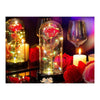 Idea Regalo ROSA ETERNA in Ampolla di vetro con led