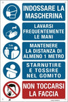 Etichetta - disposizioni igieniche generali - 20x30 cm - Cartelli Segnalatori Fai da te/Sicurezza e protezione/Attrezzature per sicurezza sul lavoro/Segnaletica antinfortunistica Eurocartuccia - Pavullo, Commerciovirtuoso.it