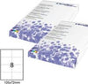 Etichetta adesiva - permanente - 105x72 mm - 8 etichette per foglio - bianco - Starline - conf. 100 fogli A4 Cancelleria e prodotti per ufficio/Archivio ufficio e accessori per scrivania/Etichette divisori per schedario e timbri/Etichette ed etichette adesive/Etichette per stampanti Eurocartuccia - Pavullo, Commerciovirtuoso.it