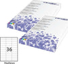 Etichetta adesiva - permanente - 70x25 mm - 36 etichette per foglio - bianco - Starline - conf. 100 fogli A4 Cancelleria e prodotti per ufficio/Archivio ufficio e accessori per scrivania/Etichette divisori per schedario e timbri/Etichette ed etichette adesive/Etichette per stampanti Eurocartuccia - Pavullo, Commerciovirtuoso.it