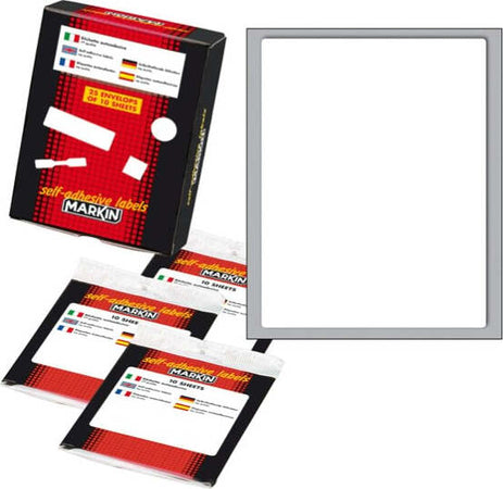 Etichetta adesiva - permanente - rettangolare - 142x110 mm - 1 etichetta per foglio - 10 fogli per busta - bianco - Markin [multipack] 10 pezzi Cancelleria e prodotti per ufficio/Archivio ufficio e accessori per scrivania/Etichette divisori per schedario e timbri/Etichette ed etichette adesive/Etichette per prezzatrici Eurocartuccia - Pavullo, Commerciovirtuoso.it