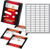 Etichetta adesiva - permanente - rettangolare - 21x8 mm - 75 etichette per foglio - 10 fogli per busta - bianco - Markin [multipack] 10 pezzi Cancelleria e prodotti per ufficio/Archivio ufficio e accessori per scrivania/Etichette divisori per schedario e timbri/Etichette ed etichette adesive/Etichette per prezzatrici Eurocartuccia - Pavullo, Commerciovirtuoso.it