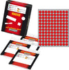 Etichetta adesiva - permanente - tonda D 10 mm - 120 etichette per foglio - 10 fogli per busta - rosso - Markin Cancelleria e prodotti per ufficio/Archivio ufficio e accessori per scrivania/Etichette divisori per schedario e timbri/Etichette ed etichette adesive/Etichette per prezzatrici Eurocartuccia - Pavullo, Commerciovirtuoso.it