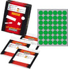 Etichetta adesiva - permanente - tonda D 18 mm - 42 etichette per foglio - 10 fogli per busta - verde - Markin Cancelleria e prodotti per ufficio/Archivio ufficio e accessori per scrivania/Etichette divisori per schedario e timbri/Etichette ed etichette adesive/Etichette per prezzatrici Eurocartuccia - Pavullo, Commerciovirtuoso.it