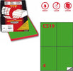 Etichetta adesiva C519 - permanente - 105 x148 5 mm - 4 etichette per foglio - verde - Markin - scatola 100 fogli A4 Cancelleria e prodotti per ufficio/Archivio ufficio e accessori per scrivania/Etichette divisori per schedario e timbri/Etichette ed etichette adesive/Etichette per stampanti Eurocartuccia - Pavullo, Commerciovirtuoso.it