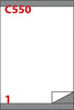 Etichetta adesiva C550 - permanente - 210x280 mm - 1 etichetta per foglio - bianco - Markin - scatola 100 fogli A4 Cancelleria e prodotti per ufficio/Archivio ufficio e accessori per scrivania/Etichette divisori per schedario e timbri/Etichette ed etichette adesive/Etichette per stampanti Eurocartuccia - Pavullo, Commerciovirtuoso.it