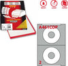 Etichetta adesiva per CD A461 - permanente - diametro CD 114 5 mm - foro 41 mm - 2 etichette per foglio - bianco coprente - Markin - scatola 100 fogli A4 Cancelleria e prodotti per ufficio/Archivio ufficio e accessori per scrivania/Etichette divisori per schedario e timbri/Etichette ed etichette adesive/Etichette per stampanti Eurocartuccia - Pavullo, Commerciovirtuoso.it