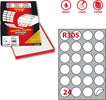 Etichetta adesiva R305 - permanente - D 40 mm - 24 etichette per foglio - bianco - Markin - scatola 100 fogli A4 Cancelleria e prodotti per ufficio/Archivio ufficio e accessori per scrivania/Etichette divisori per schedario e timbri/Etichette ed etichette adesive/Etichette per stampanti Eurocartuccia - Pavullo, Commerciovirtuoso.it