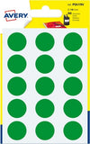 Etichetta adesiva tonda PSA - permanente - D 19 mm - verde - Avery - blister 90 etichette Cancelleria e prodotti per ufficio/Archivio ufficio e accessori per scrivania/Etichette divisori per schedario e timbri/Etichette ed etichette adesive/Etichette per stampanti Eurocartuccia - Pavullo, Commerciovirtuoso.it