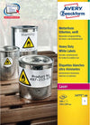 Etichetta in poliestere L4775 - adatta a stampanti laser - permanente - 210 x 297 mm - 1 etichette per foglio - bianco - Avery - conf. 100 fogli A4 Cancelleria e prodotti per ufficio/Archivio ufficio e accessori per scrivania/Etichette divisori per schedario e timbri/Etichette ed etichette adesive/Etichette per stampanti Eurocartuccia - Pavullo, Commerciovirtuoso.it