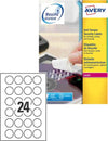 Etichetta in poliestere L6112 - adatta a stampanti laser - permanente - antimanomissione - D 40 mm - 24 etichette per foglio - bianco - Avery - conf. 20 fogli A4 Cancelleria e prodotti per ufficio/Archivio ufficio e accessori per scrivania/Etichette divisori per schedario e timbri/Etichette ed etichette adesive/Etichette per stampanti Eurocartuccia - Pavullo, Commerciovirtuoso.it