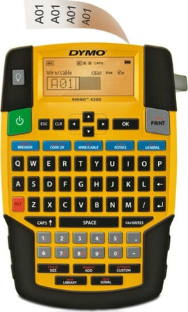 Etichettatrice Rhino 4200 industriale - Dymo Cancelleria e prodotti per ufficio/Elettronica per ufficio/Etichettatrici Eurocartuccia - Pavullo, Commerciovirtuoso.it
