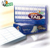 Etichette a modulo continuo Tico TAB 2 - 89x36 2 mm - corsia doppia - permanente - bianco -Tico - scatola da 8000 etichette Cancelleria e prodotti per ufficio/Archivio ufficio e accessori per scrivania/Etichette divisori per schedario e timbri/Etichette ed etichette adesive/Etichette per stampanti Eurocartuccia - Pavullo, Commerciovirtuoso.it