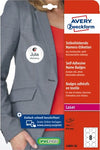 Etichette badge - seta acetata bianca - adatta a stampanti laser - D 65 mm - 8 etichette per foglio - Avery - conf. 20 fogli A4 Cancelleria e prodotti per ufficio/Archivio ufficio e accessori per scrivania/Etichette divisori per schedario e timbri/Etichette ed etichette adesive/Etichette per stampanti Eurocartuccia - Pavullo, Commerciovirtuoso.it