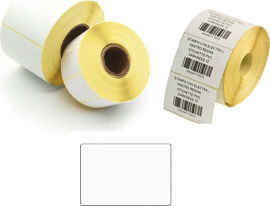 Etichette per trasferimento termico diretto - 58x43 mm - 1 pista - Printex - rotolo da 1000 pezzi Commercio Industria e Scienza/Forniture per imballaggio e spedizione/Etichette ed etichettatrici/Etichettatrici/Stampanti etichette termiche fisse Eurocartuccia - Pavullo, Commerciovirtuoso.it