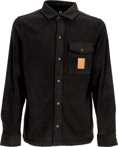 ETNIES-Camicia-Manica-Lunga-Uomo-Woodsman-Fleece-Black-da-uomo