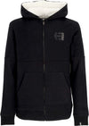 ETNIES-Felpa-Cappuccio-Zip-Uomo-Shifty-Sherpa-Hoodie-Black-da-uomo