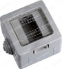 ETTROIT Custodia 1P IP55 Scatola Porta Frutti Da Esterno 1 Posto Modulo Compatibile Con Bticino Matix | MT2601 Fai da te/Materiale elettrico/Cablaggio di superficie/Scatole di derivazione Zencoccostore - Formia, Commerciovirtuoso.it