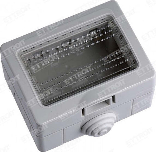 ETTROIT Custodia 3P IP55 Scatola Porta Frutti Da Esterno 3 Posto Modulo Compatibile Con Bticino Matix | MT2603 Fai da te/Materiale elettrico/Cablaggio di superficie/Scatole di derivazione Zencoccostore - Formia, Commerciovirtuoso.it