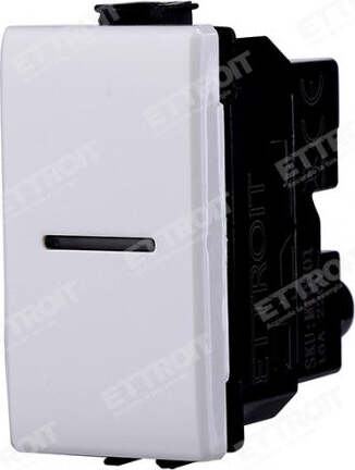 ETTROIT INTERRUTTORE 1P ASSIALE compatibile matix bticino| MT0501 Fai da te/Materiale elettrico/Prese elettriche ed accessori/Prese a muro Zencoccostore - Formia, Commerciovirtuoso.it
