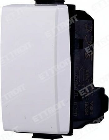 ETTROIT INTERRUTTORE compatibile matix bticino | MT0401 Fai da te/Materiale elettrico/Interruttori e dimmer/Interruttori a pulsante Zencoccostore - Formia, Commerciovirtuoso.it