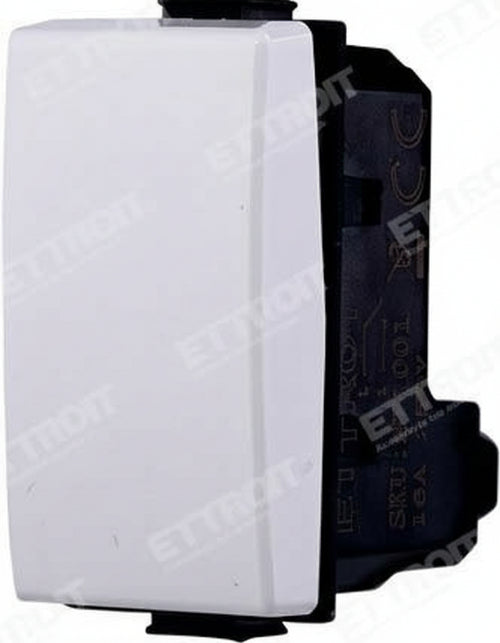 ETTROIT INTERRUTTORE compatibile matix bticino | MT0401 Fai da te/Materiale elettrico/Interruttori e dimmer/Interruttori a pulsante Zencoccostore - Formia, Commerciovirtuoso.it