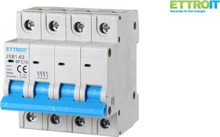ETTROIT-INTERRUTTORI-MEGNETOTERMICI-BARRA-DIN-4-MOD-4P-415V-CURVA-C-4.5KA