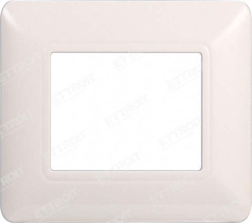 ETTROIT PLACCA PLASTICA 2P BIANCA compatibile matix bticino| MT83201 Fai da te/Materiale elettrico/Placche/Placche per prese Zencoccostore - Formia, Commerciovirtuoso.it